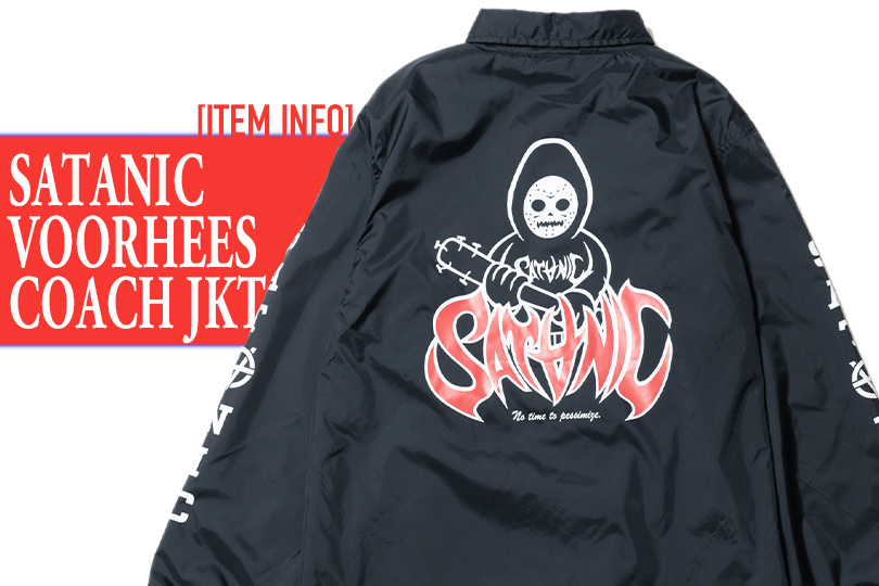Item INFO!! "SATANIC Voorhees COACH JKT"