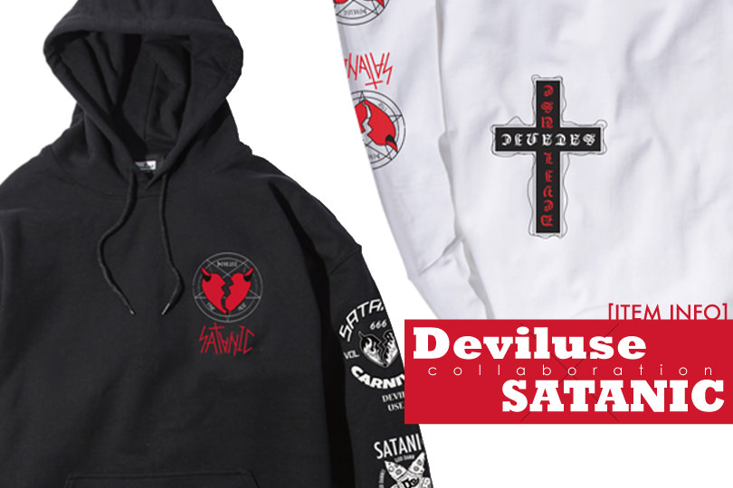 Item INFO!! "Deviluse X SATANIC collaboration"