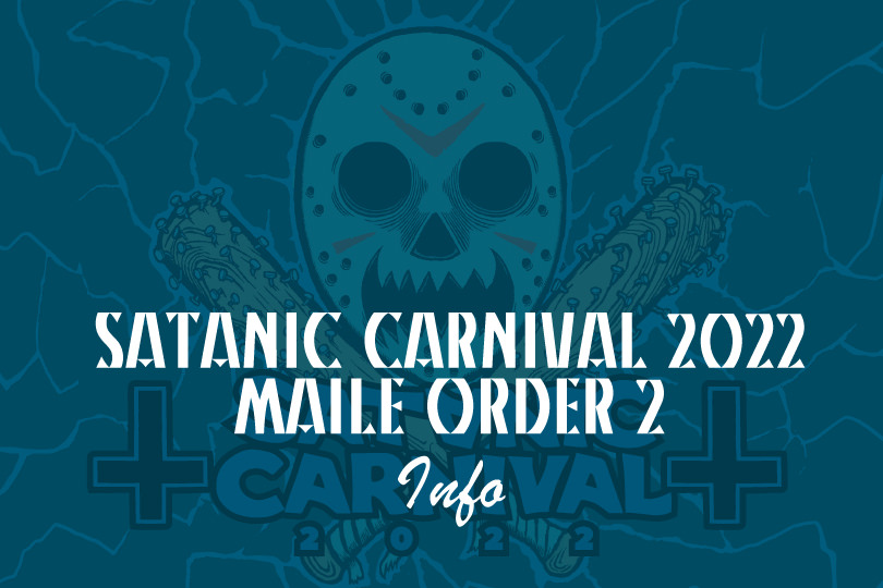 <SATANIC CARNIVAL 2022>Goods INFO!!