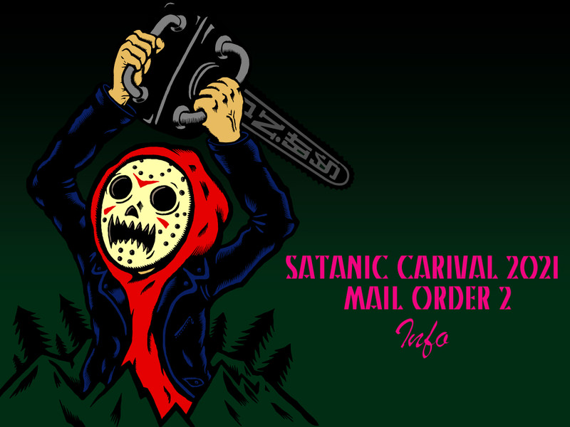 <SATANIC CARNIVAL 2021>GOODS MAIL ORDER 事後通販編!